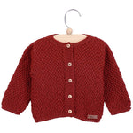 Cardigan In tricot Con Mini Motivo in Rilievo Neonato-a Condor 55201 - Condor - LuxuryKids