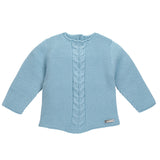 Maglioncino In Caldo Cotone A Punto Legaccio Con Trecce Centrali Neonato-a Condor 55013 - Condor - LuxuryKids