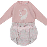 Pagliaccetto In Misto Lana Maniche Lunghe Neonata Dr.Kid DK122 - DR.KID - LuxuryKids