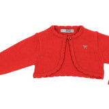 Copri Spalle Rosso In Misto Lana Bambina Dr.Kid DK378 - DR.KID - LuxuryKids