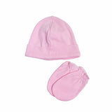 Completo Cappello e Moffole Antigraffio In Cotone Unisex Babidu 9288MO - BABIDU - LuxuryKids