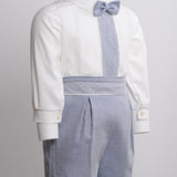 Pagliaccetto Due Pezzi In Caldo Cotone Neonato Ponto por Ponto 5730 - PONTO POR PONTO - LuxuryKids
