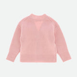 Cardigan In Misto Lana Rosa Bambina Angel's Face JOSEPHINE - Angel's Face - LuxuryKids