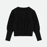 Cardigan In Misto Lana Con Tasche A Cuore Bambina Angel's Face JEMIMA - Angel's Face - LuxuryKids