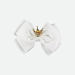 Pinzetta Con Fiocco Con Corona Bambina Angel's Face BIGBOW - Angel's Face - LuxuryKids