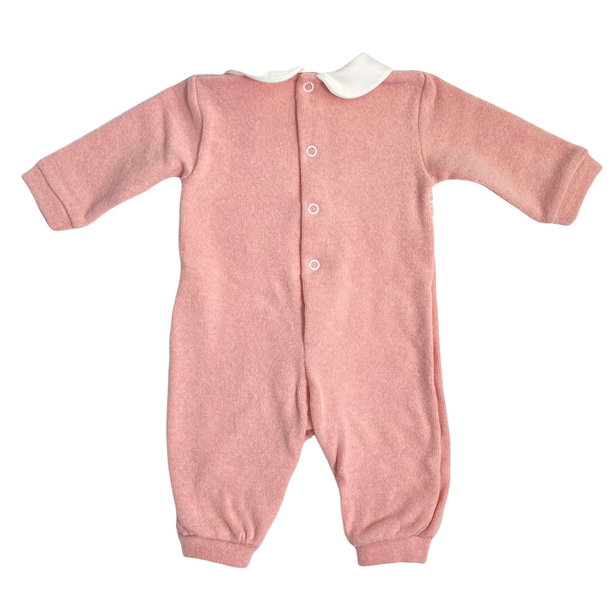 Tutina Intera Con Colletto in Lana Neonata Teto e Tatta TU1301 - TETO E TATTA - LuxuryKids