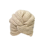 Cappello In Misto Lana Modello Turbante Neonata FURFANTE CT0421TE - FURFANTE - LuxuryKids