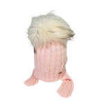 Cappello In Misto Lana Con Paraorecchie e Pompon Neonata FURFANTE CT04443A - FURFANTE - LuxuryKids