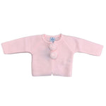 Cardigan Invernale Con Pom Pon Neonati SARDON MA250 - SARDON - LuxuryKids