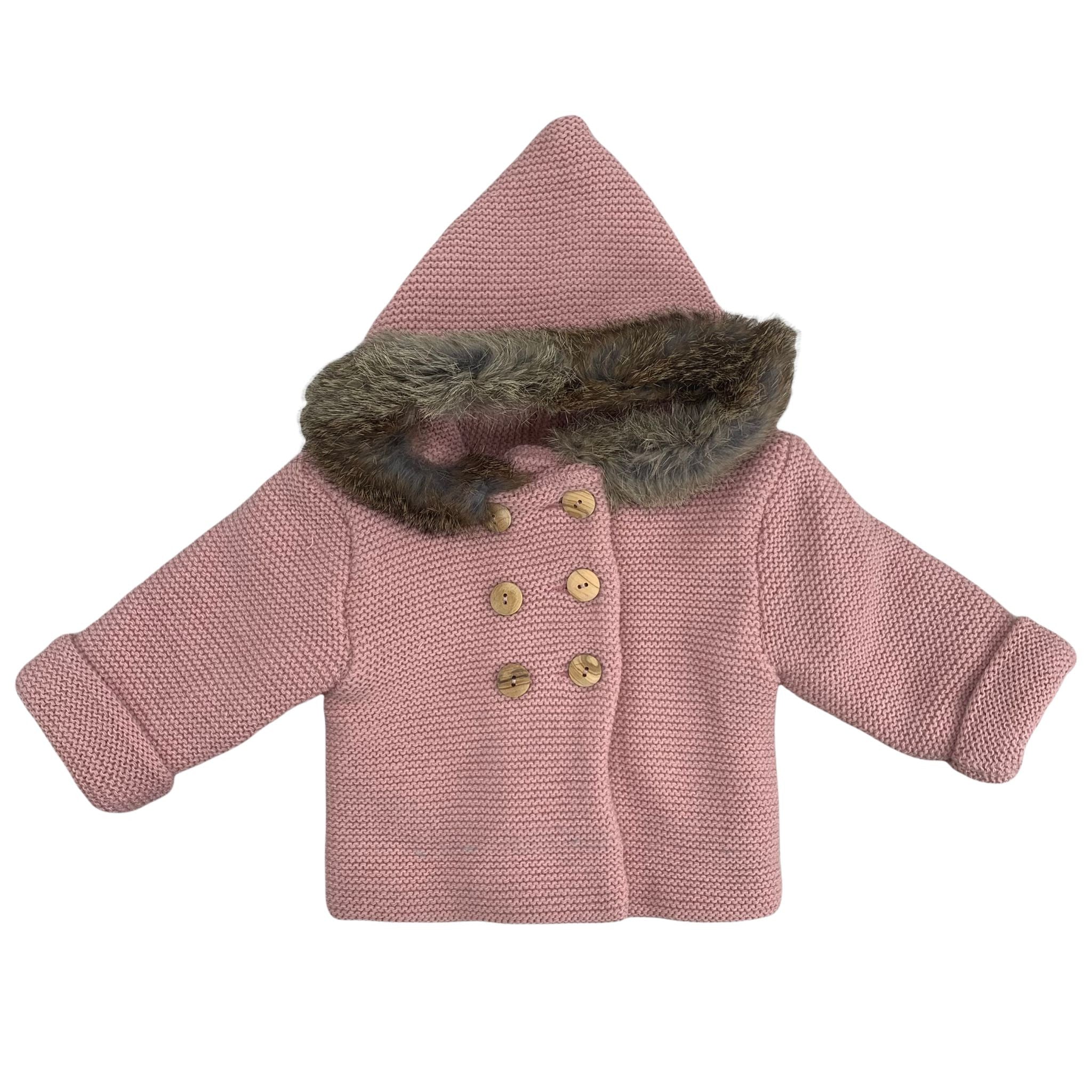 Cappotto in Caldo Cotone Con Cappuccio Neonata-o SARDON 021VE350 - SARDON - LuxuryKids