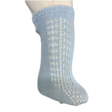 Calzino Lungo Traforato In Caldo Cotone Neonato-a MEIA PATA 1053 - MEIA PATA - LuxuryKids