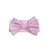 Fascia Elasticizzata con Fiocco Caldo Cotone Neonata ISABEL IS6418 - ISABEL - LuxuryKids