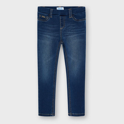 Jeans Basico Lungo Bambina Modello Leggings MAYORAL 577 - MAYORAL - LuxuryKids