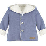 Cappotto Con Cappuccio in Lana Neonato-a Calamaro 14006 - CALAMARO - LuxuryKids