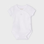 Body Intimo Manica Corta In Cotone Bianco Neonato-a MAYORAL 1707M - MAYORAL - LuxuryKids