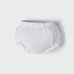 Culotte In Cotone Con Rouches Sul Retro Neonata MAYORAL 9464 - MAYORAL - LuxuryKids