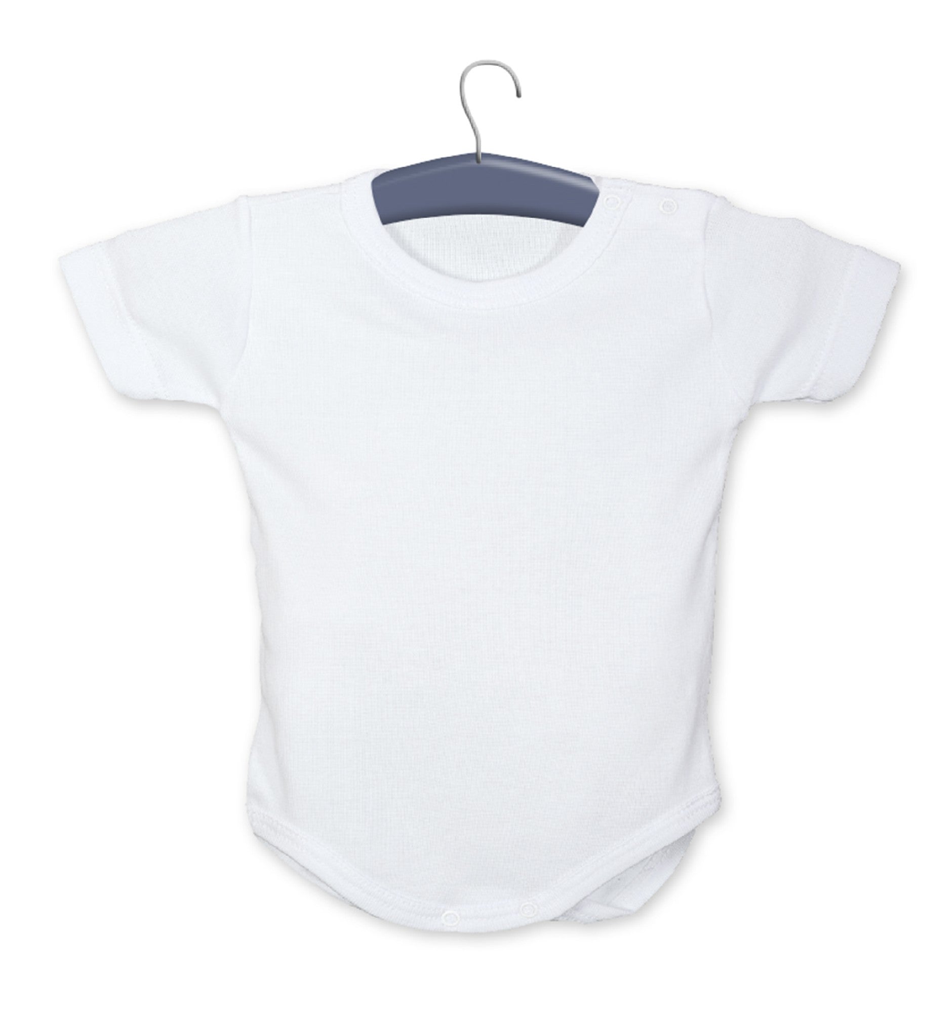 Body Mezza Manica In Cotone Bianco Neonato-a Unisex CALAMARO 1402 - CALAMARO - LuxuryKids