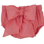 Culotte In Cotone Con Fiocco Fragola Neonata CALAMARO 16041 - CALAMARO - LuxuryKids