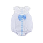 Pagliaccetto Giro Manica In Piquet Neonato-a BABY FASHION 62410 - Baby Fashion - LuxuryKids