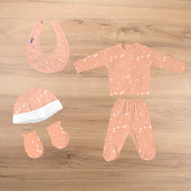 Set Regalo Con Tutina Spezzata Cappello E Moffole Neonato-a BABIDU 528 - BABIDU - LuxuryKids