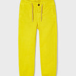 Pantalone Lungo Giallo In Misto Cotone Bambino MAYORAL 3577 - MAYORAL - LuxuryKids