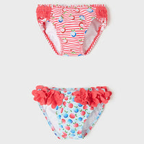 Set Due Costumi A Mutandina Fucsia Neonata MAYORAL 1688C - MAYORAL - LuxuryKids