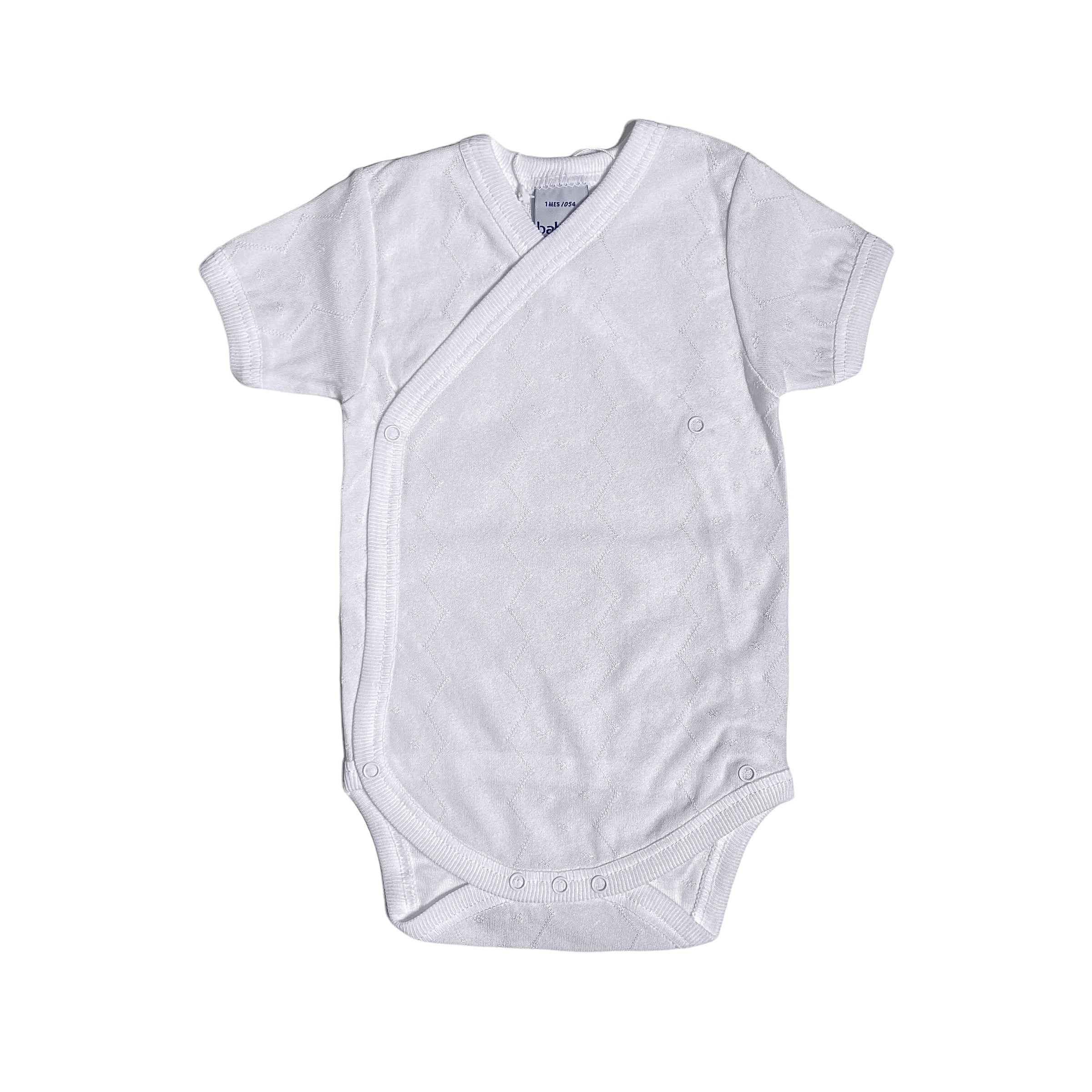Body Antipanico Mezza Manica In Cotone Con Lavorazioni Unisex BABIDU 1010 - BABIDU - LuxuryKids