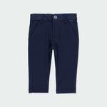 Pantalone Lungo In Viscosa Blu Semplice Bambino BOBOLI 714136 - BOBOLI - LuxuryKids