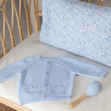 Cardigan Basico In Tricot In Cotone Neonato MAYORAL 1347 - MAYORAL - LuxuryKids