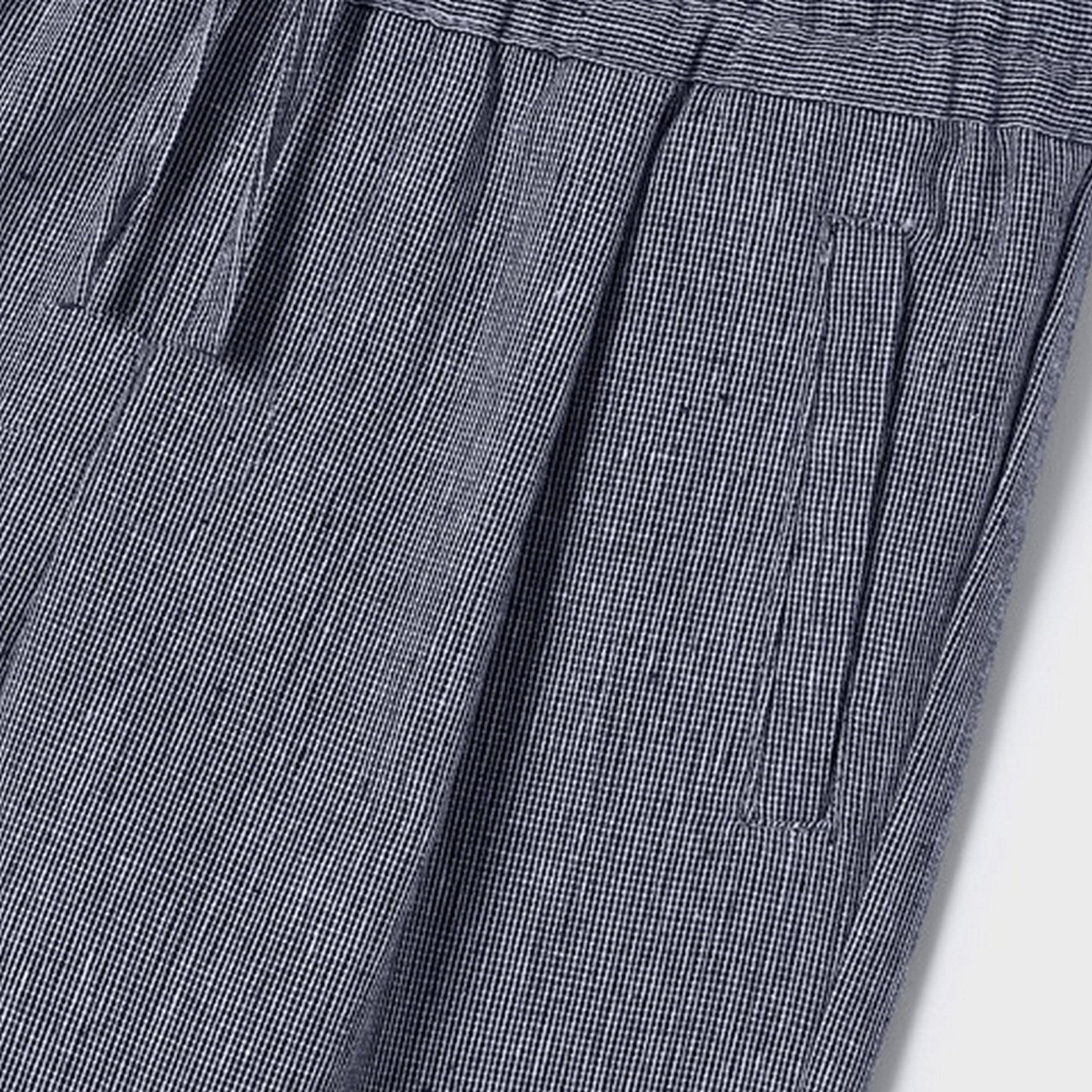 Bermuda con Elastico Blu In Cotone Bambino MAYORAL 3257 - MAYORAL - LuxuryKids