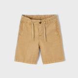 Bermuda In Misto Lino Beige Bambino MAYORAL 3249B - MAYORAL - LuxuryKids