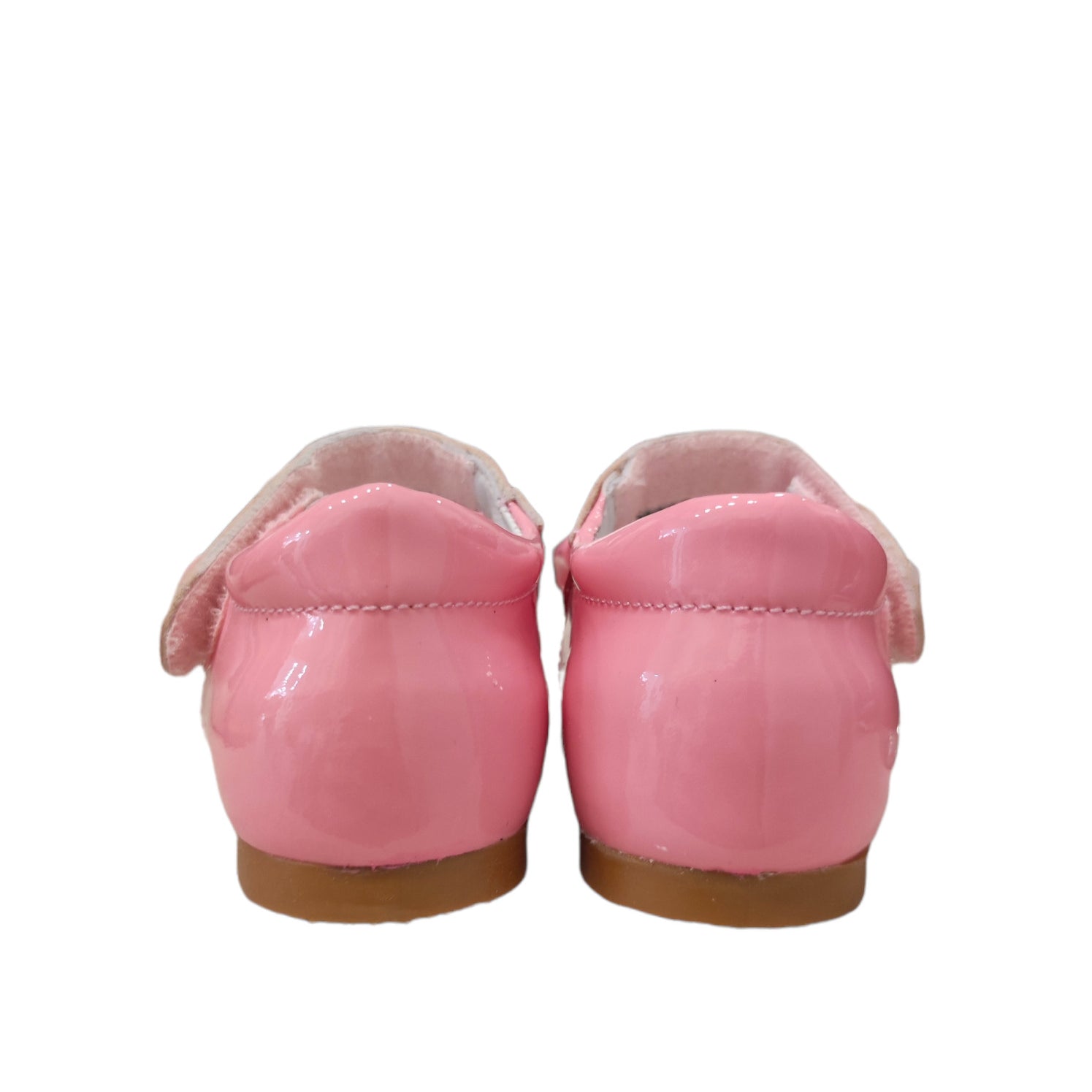 Ballerina Primi Passi In Vernice Lucida Con Fiocco Neonata QKIS 1006V - QKIS - LuxuryKids