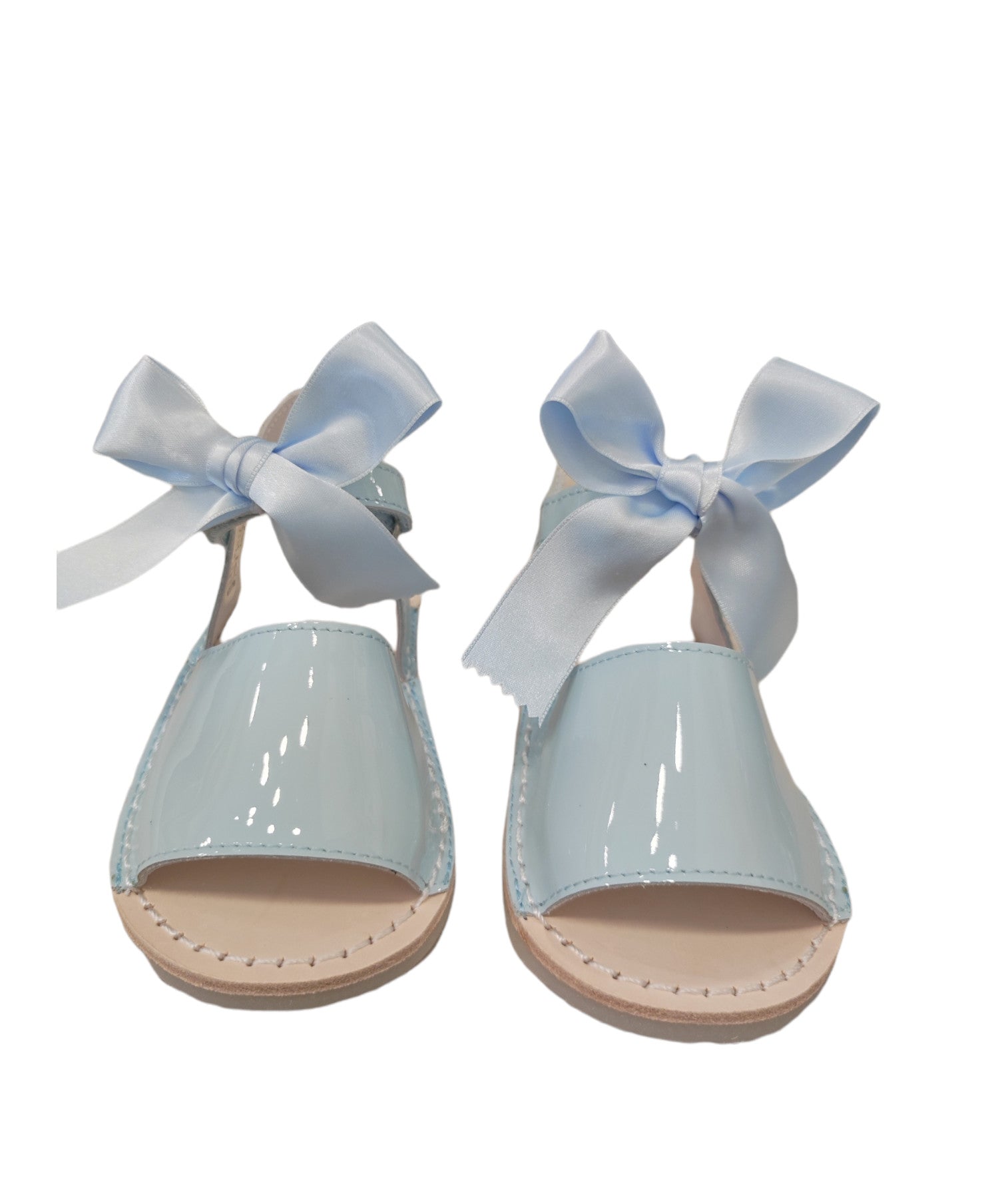Sandali Primi Passi In Vernice Lucida Panna Bambina QKIS 1010 - QKIS - LuxuryKids