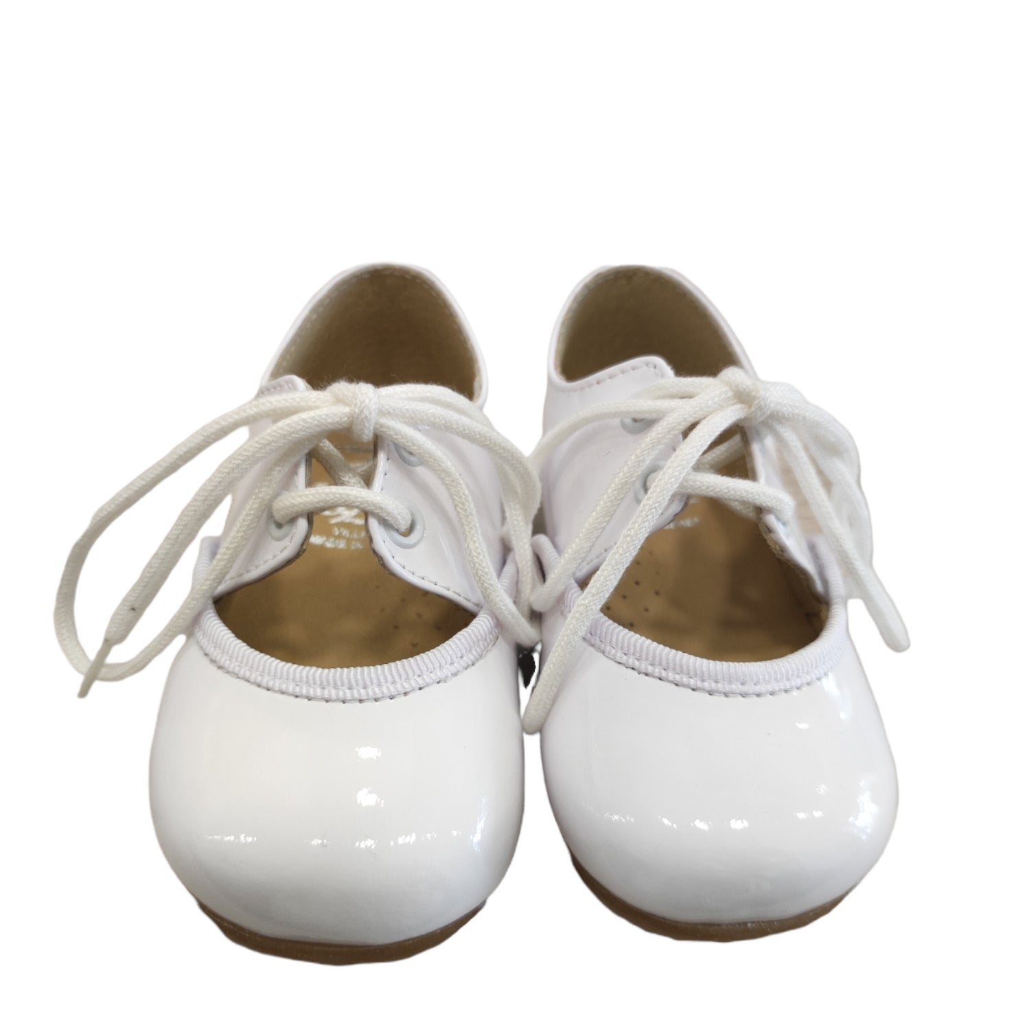 Scarpa Elegante Primi Passi Bambino In Vernice Lucida RIZITOS B2405 - RIZITOS - LuxuryKids