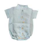 Pagliaccetto Corto Neonato in Lino 7916A WEDOBLE - WEDOBLE - LuxuryKids