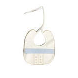 Bavetta In Ciniglia Panna E Celeste Neonato LA SARTORIA DEI PICCOLI LB216 - LA SARTORIA DEI PICCOLI - LuxuryKids