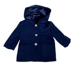 Cappotto Con Cappuccio In Panno Neonato DEL SUR 3993C - DEL SUR - LuxuryKids
