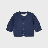 Cardigan In Caldo Cotone Girocollo Neonato MAYORAL 2391 - MAYORAL - LuxuryKids