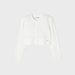 Cardigan In Misto Lana Bambina MAYORAL 4308 - MAYORAL - LuxuryKids