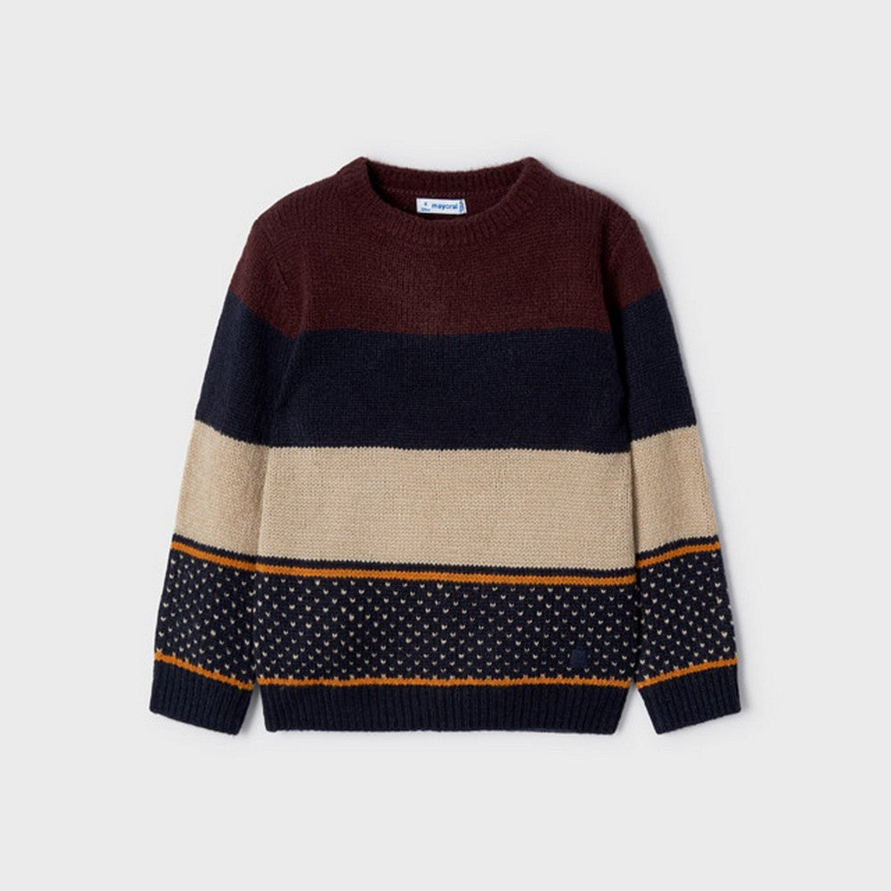 Maglione In Misto Lana Bambino MAYORAL 4384 - MAYORAL - LuxuryKids