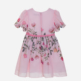 Abito Mezza manica In Chiffon Stampato Bambina PATACHOU 3633520