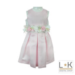 Abito Bambina Cerimonia Elegante Rosa Mimilù 937 - MIMILU' - LuxuryKids