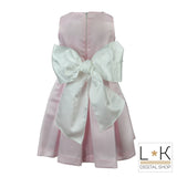 Abito Bambina Cerimonia Elegante Rosa Mimilù 937 - MIMILU' - LuxuryKids