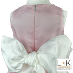 Abito Bambina Cerimonia Elegante Rosa Mimilù 937 - MIMILU' - LuxuryKids