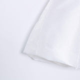 Abito Battesimale Cerimonia Elegante Raso Con Corpetto In Pelliccia Neonata ALESSANDRO MARTINEZ AM1116 - ALESSANDRO MARTINEZ - LuxuryKids