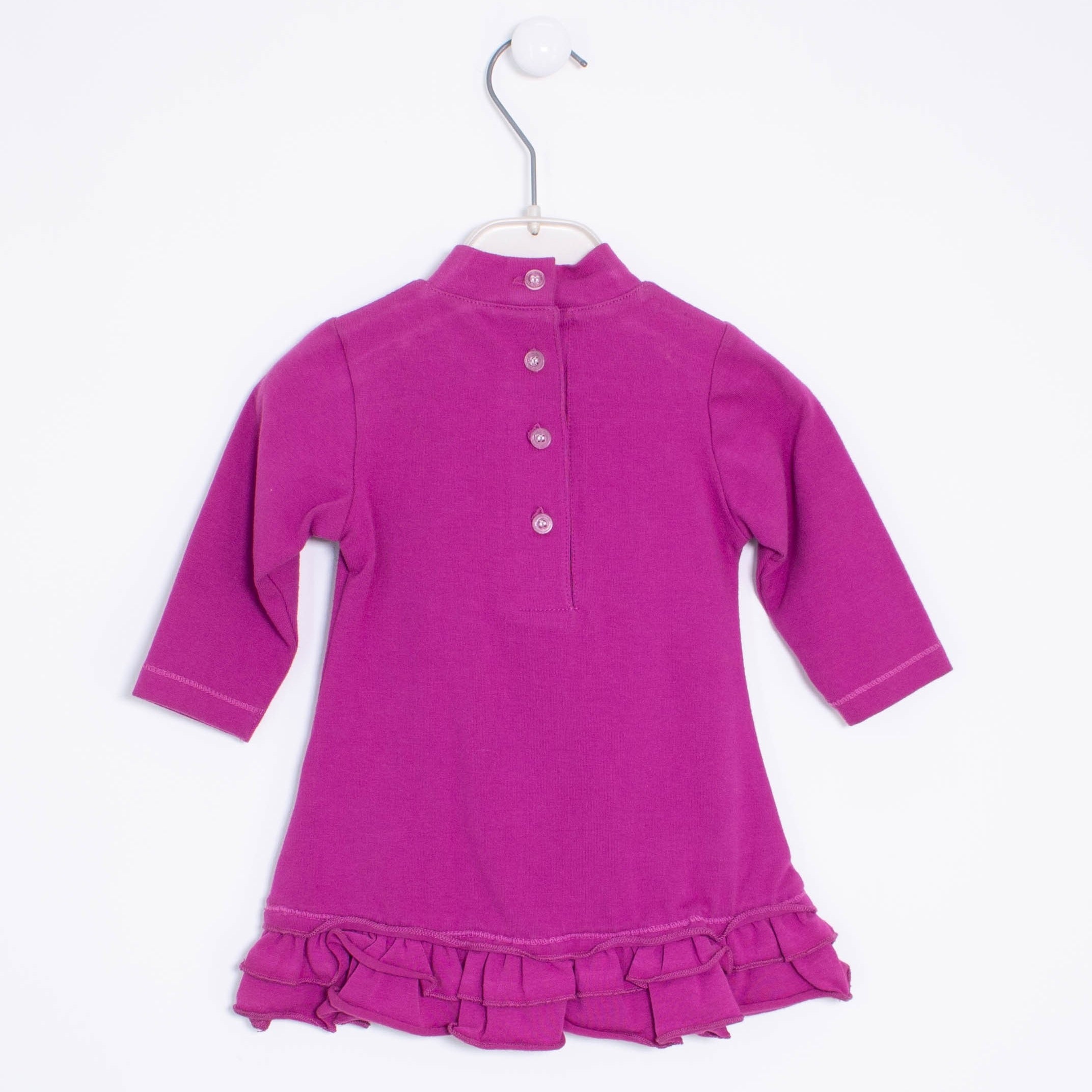 Abito Casual Neonata Fucsia Sarabanda F848 - SARABANDA - LuxuryKids