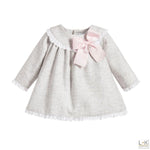 Abito con culotte Grigio  neonata PALOMA DE LA O LI7CJ1 - PALOMA DE LA O - LuxuryKids