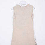 Abito con Paillettes Beige Bambina Fun&Fun FUNBDR3353 - FUN&FUN - LuxuryKids