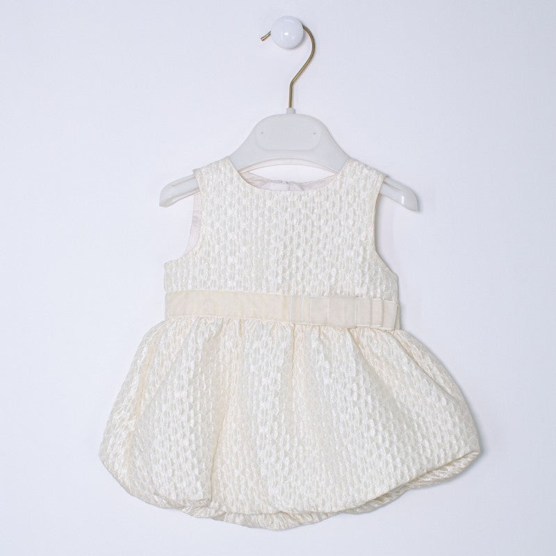 Abito Elegante a Bambolina Neonata Oro She.Ver CHNDR6125 - SHE.VER - LuxuryKids