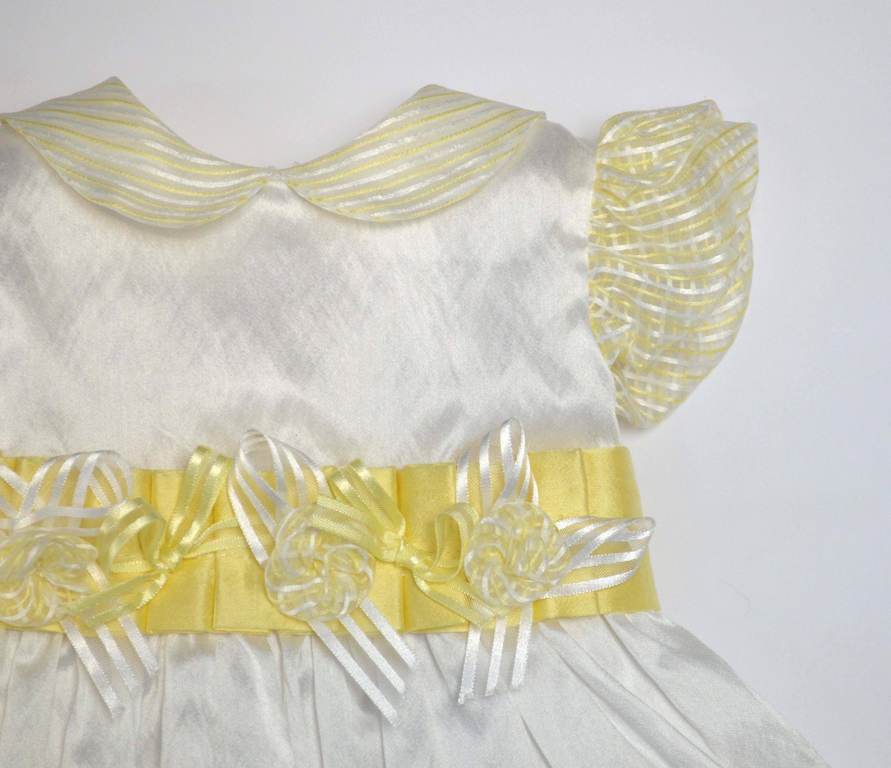 Abito elegante Cerimonia Neonata Luana 2172 - CREAZIONI LUANA - LuxuryKids